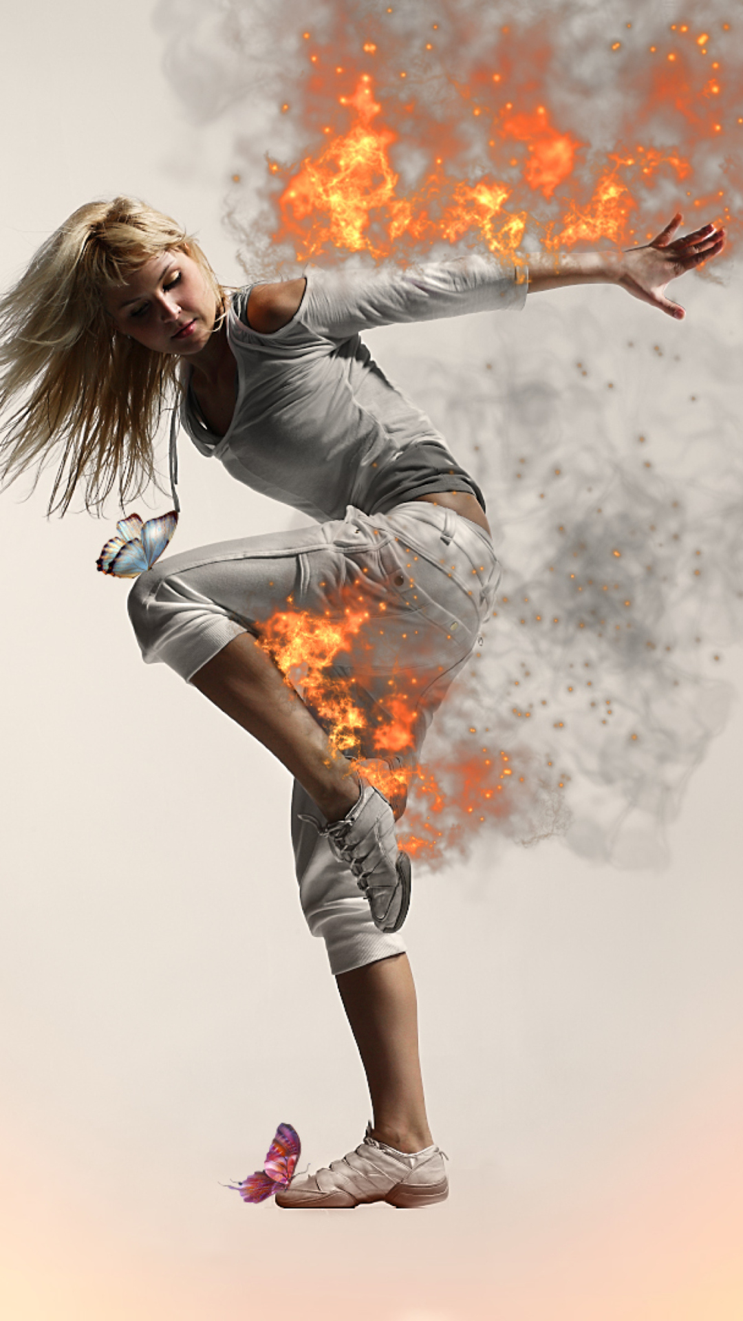 Fire Dance wallpaper 1080x1920