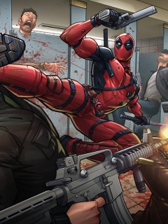 Deadpool Art screenshot #1 240x320