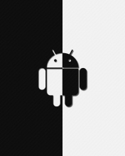 Обои Android Black And White 176x220