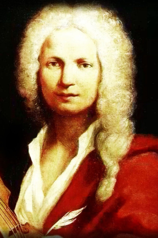 Antonio Vivaldi wallpaper 320x480