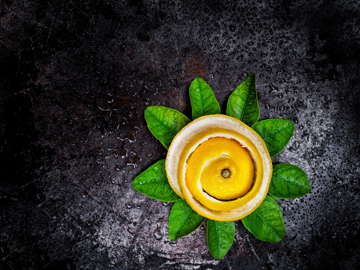 Lemon Peel wallpaper 1152x864