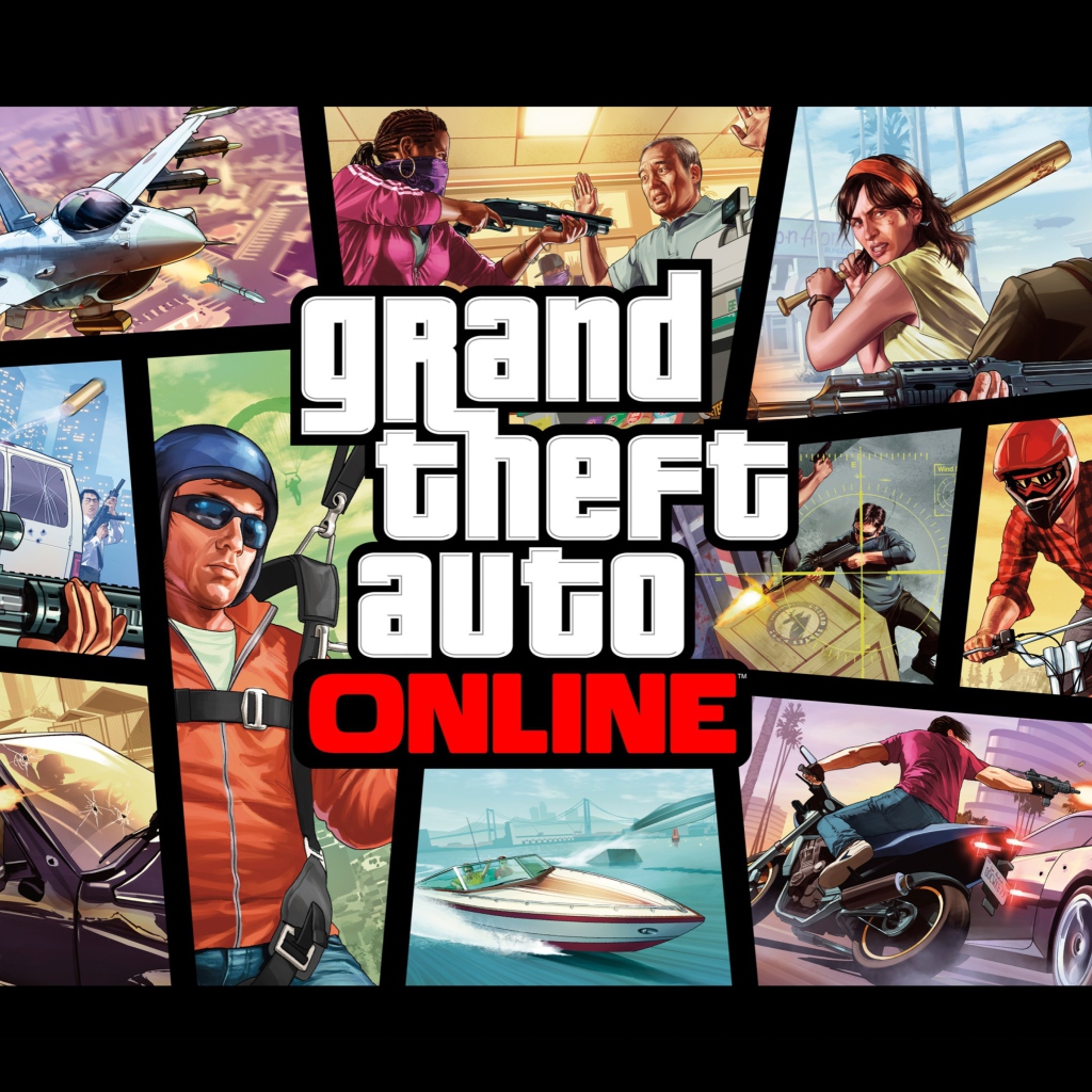 Grand Theft Auto Online wallpaper 1024x1024