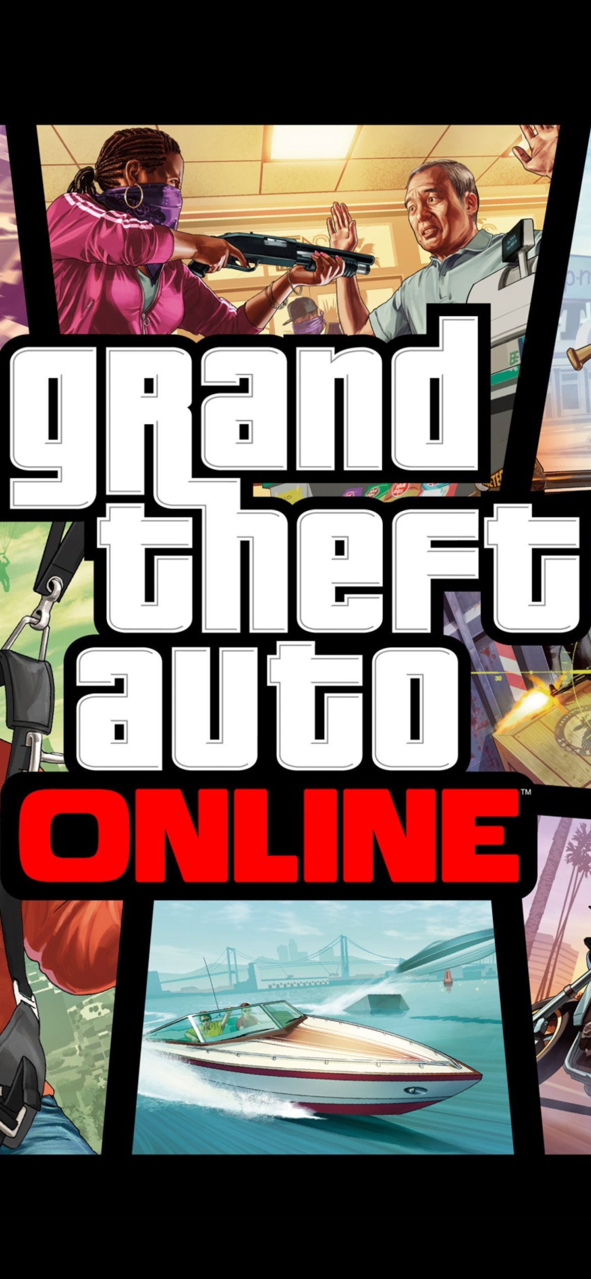 Fondo de pantalla Grand Theft Auto Online 1170x2532
