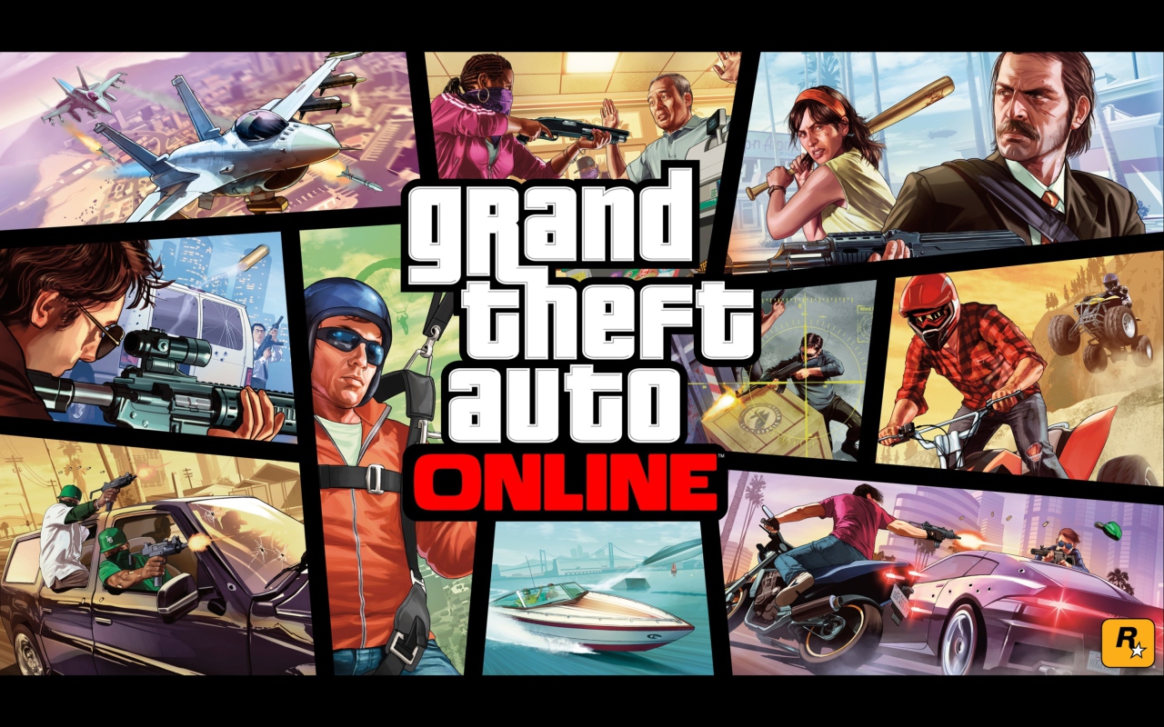 Grand Theft Auto Online wallpaper 1280x800