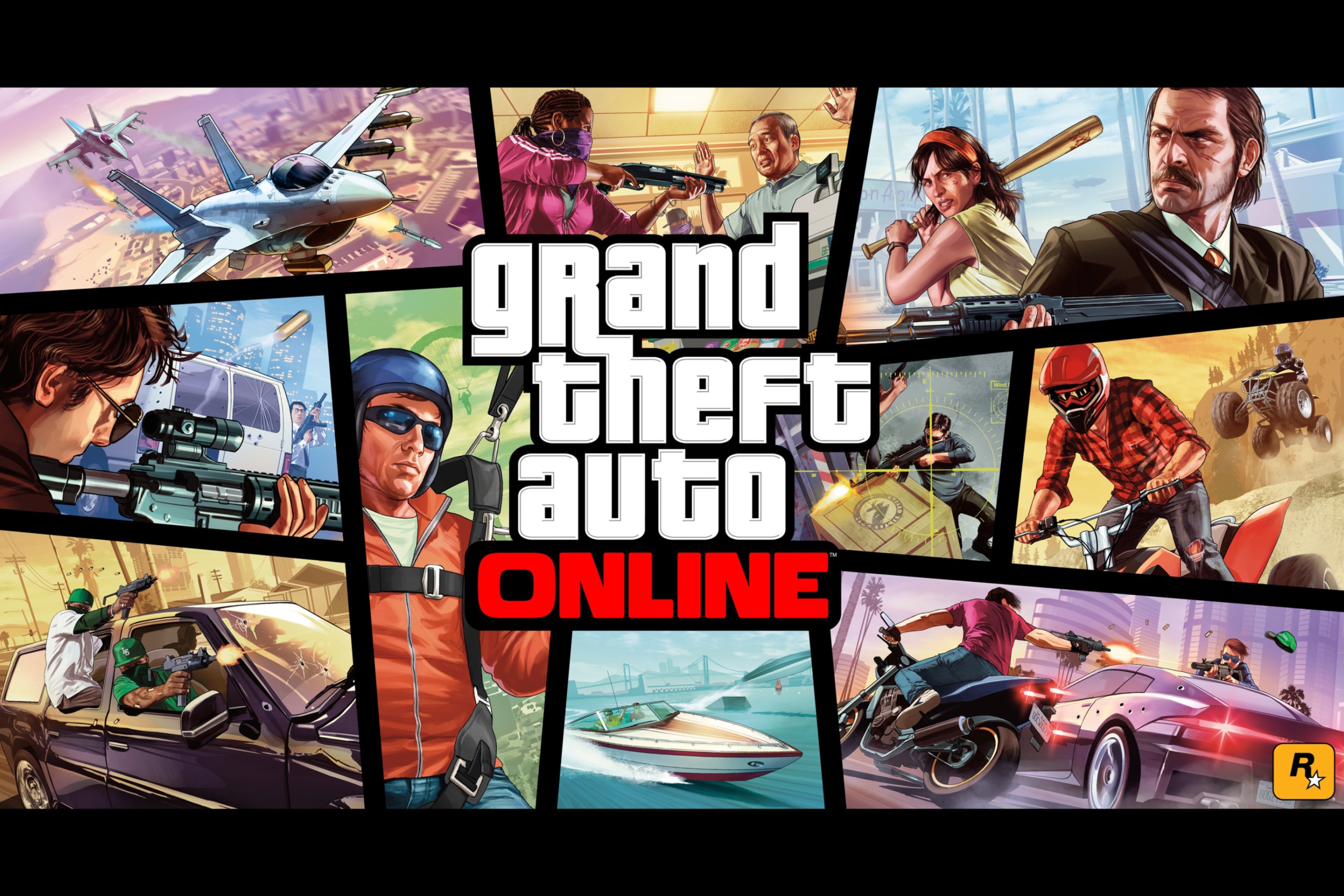 Fondo de pantalla Grand Theft Auto Online 2880x1920