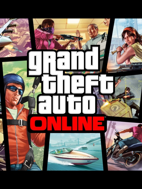 Fondo de pantalla Grand Theft Auto Online 480x640