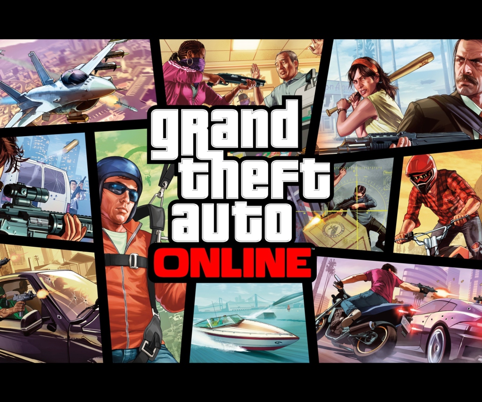 Sfondi Grand Theft Auto Online 960x800