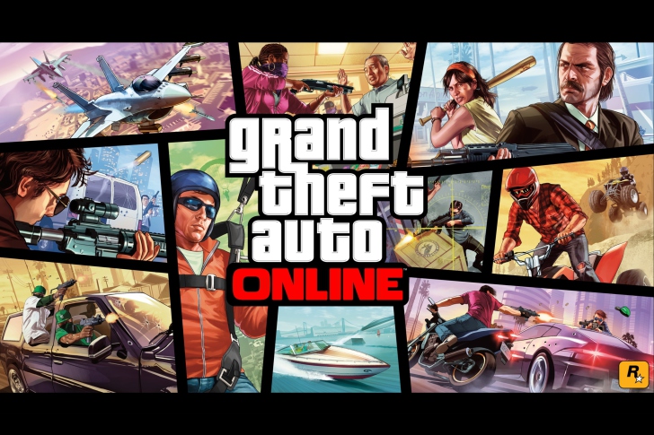Обои Grand Theft Auto Online