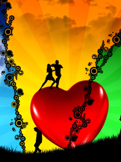 Screenshot №1 pro téma Everybody Needs Love 240x320