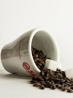 Das Coffee Cup Wallpaper 240x320