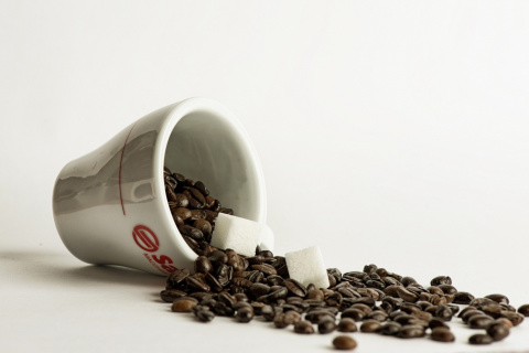 Das Coffee Cup Wallpaper 480x320