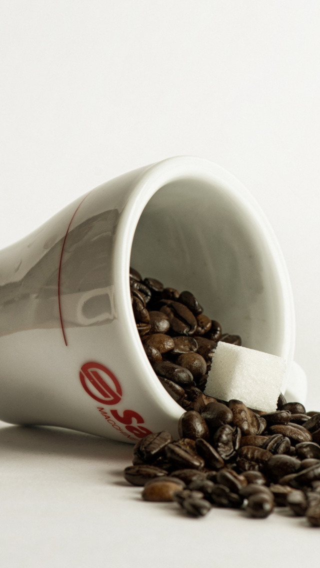 Das Coffee Cup Wallpaper 640x1136