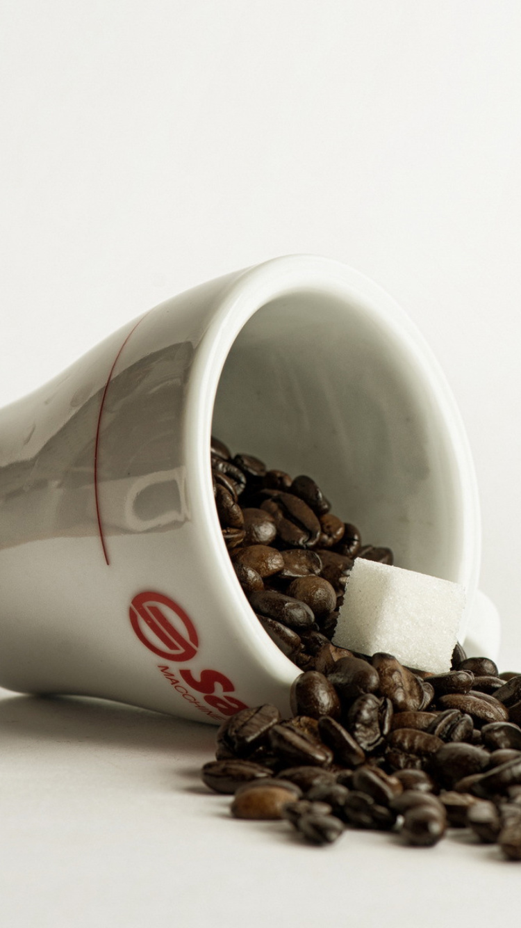 Das Coffee Cup Wallpaper 750x1334
