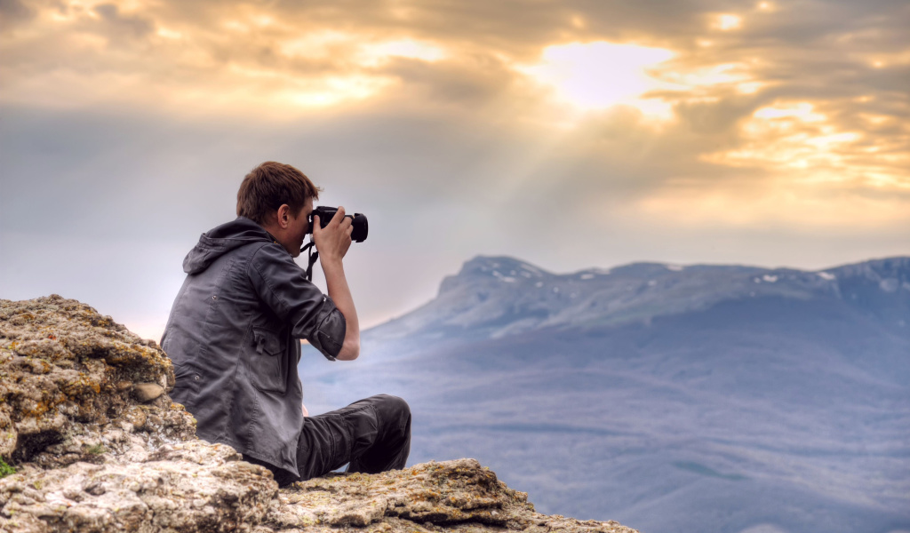 Sfondi Photographer of Scenery 1024x600