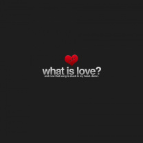 What is Love wallpaper 208x208