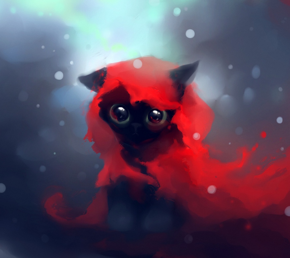 Sfondi Red Riding Hood Cat 960x854