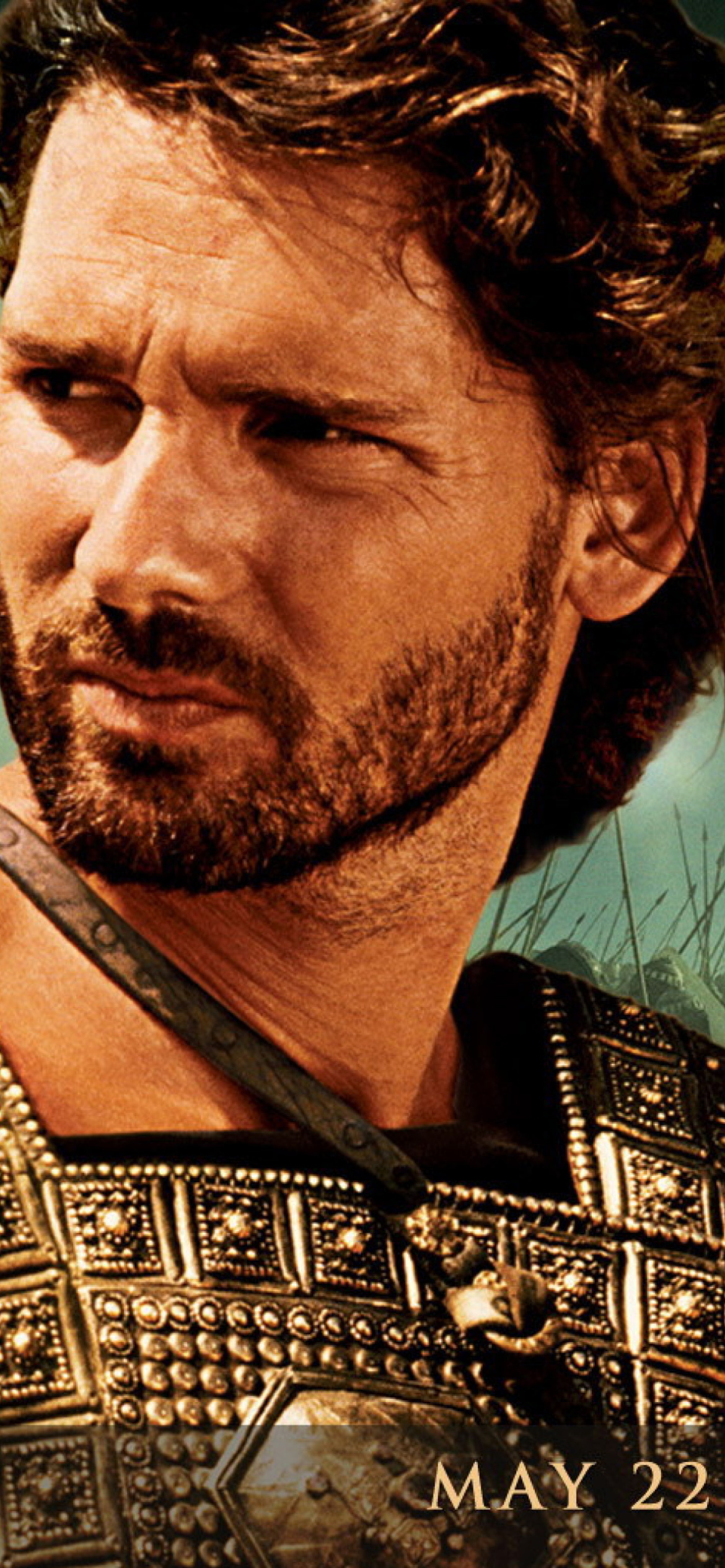 Eric Bana as Hector in Troy wallpaper 1170x2532
