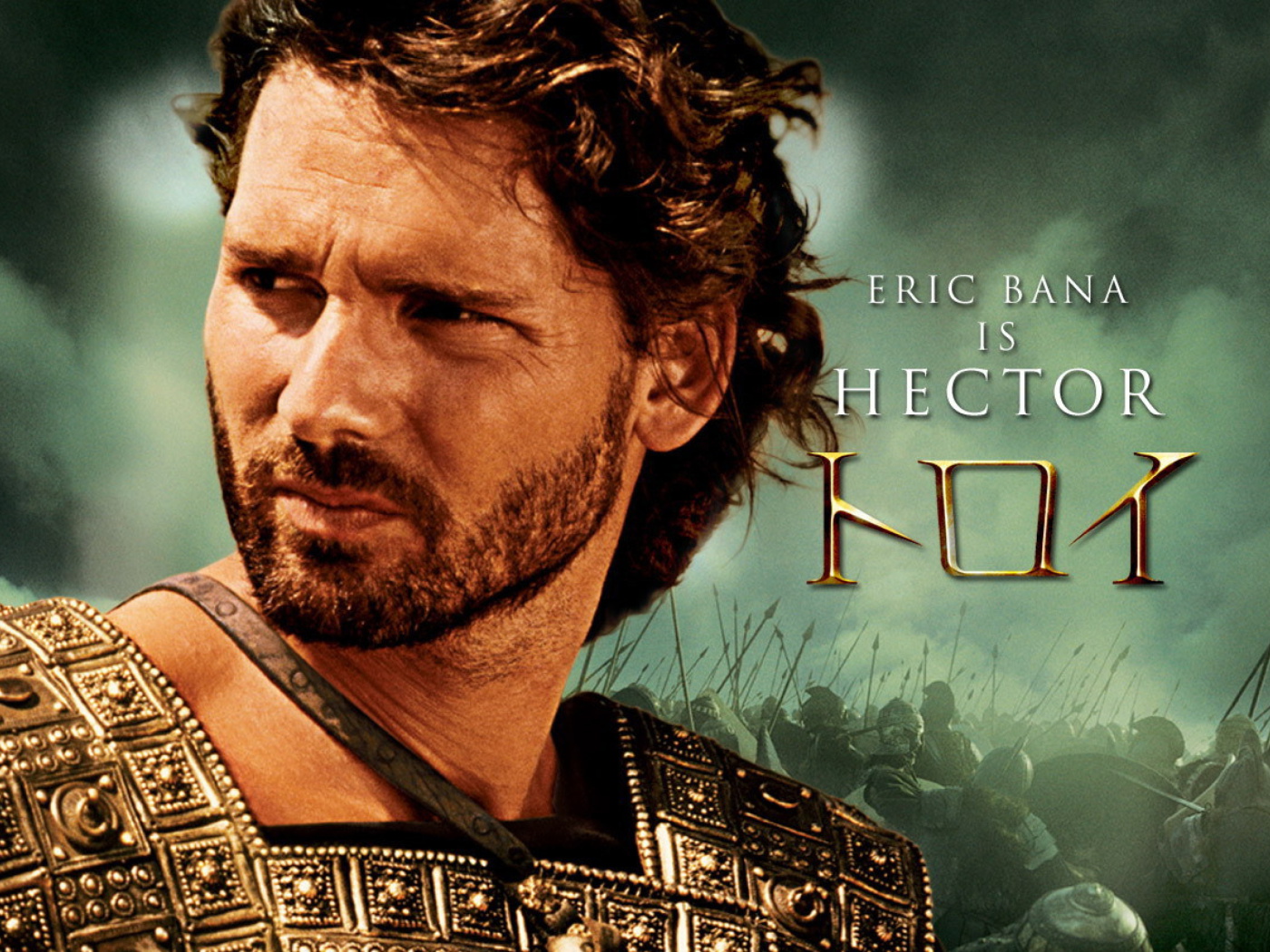 Fondo de pantalla Eric Bana as Hector in Troy 1400x1050