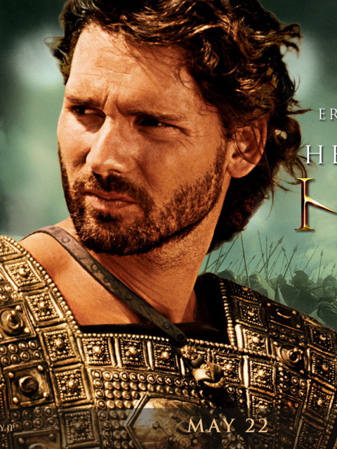 Eric Bana as Hector in Troy wallpaper 480x640