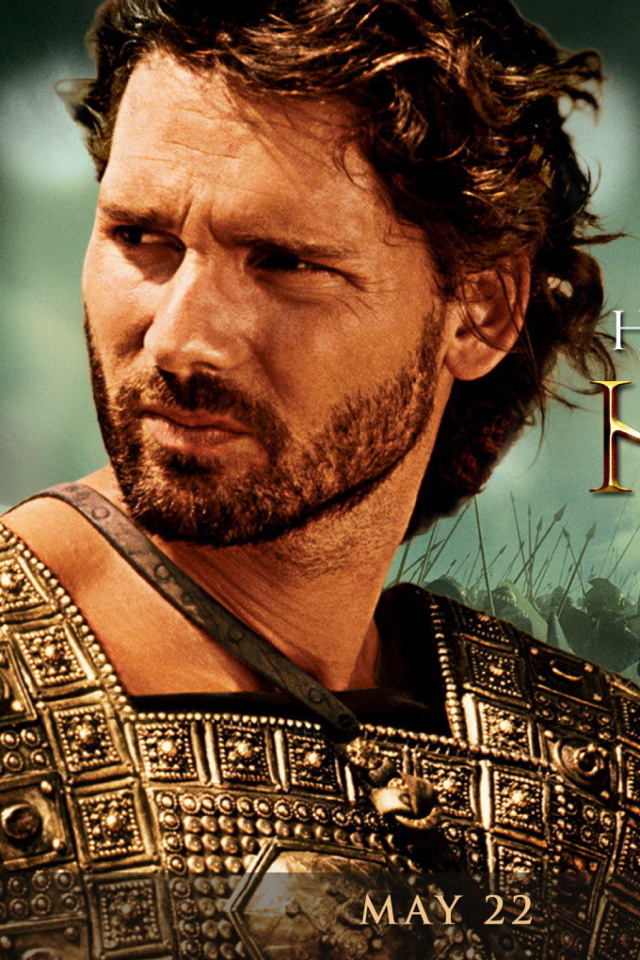 Sfondi Eric Bana as Hector in Troy 640x960