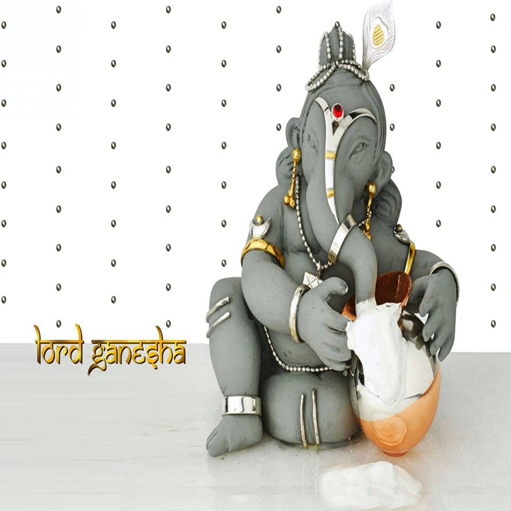 Fondo de pantalla Lord Ganesha 1024x1024