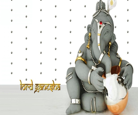 Fondo de pantalla Lord Ganesha 480x400