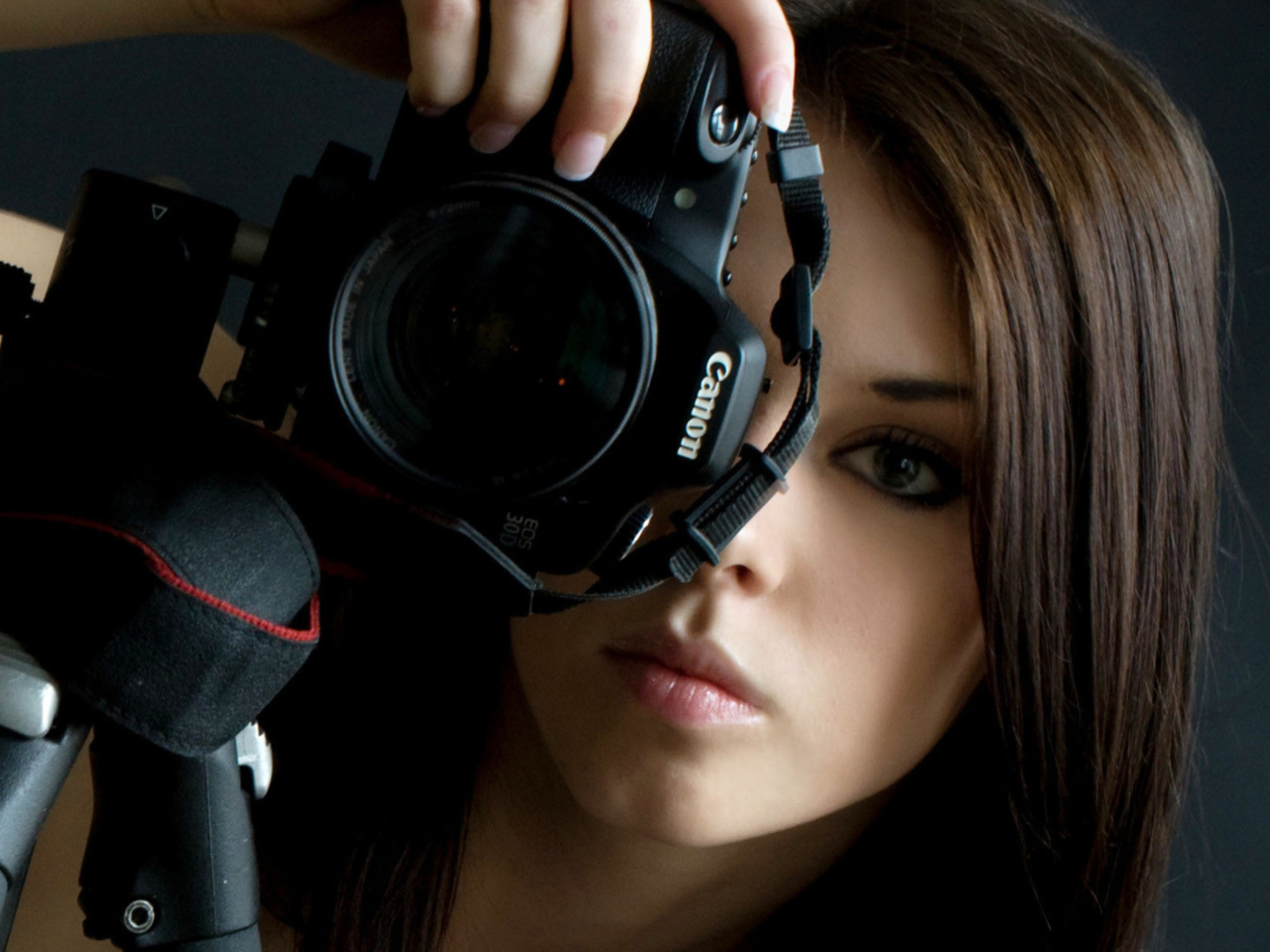 Обои Girl Photographer 1280x960