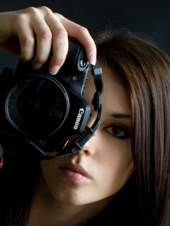 Girl Photographer screenshot #1 240x320