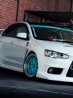 Sfondi Mitsubishi Lancer 240x320