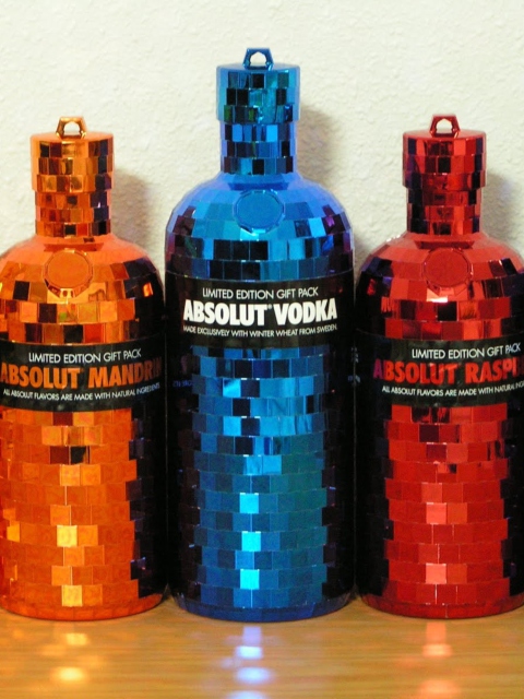 Обои Absolut Vodka Limited Edition 480x640
