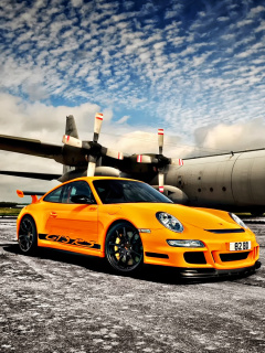 Fondo de pantalla Porsche 911 GT3 240x320