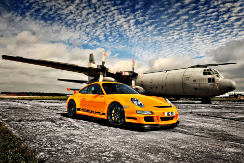 Porsche 911 GT3 wallpaper 480x320