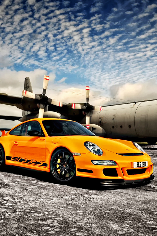 Fondo de pantalla Porsche 911 GT3 640x960