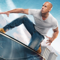 Fast & Furious Supercharged Poster with Vin Diesel wallpaper 208x208