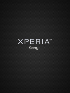 Das Sony Xperia Wallpaper 240x320