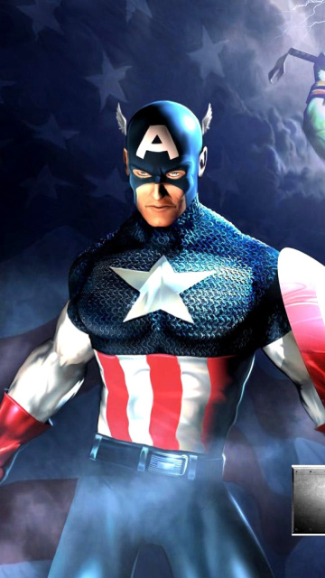 Marvel Ultimate Alliance 2 Hero wallpaper 360x640