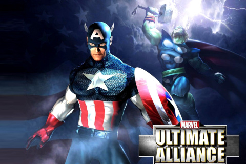 Das Marvel Ultimate Alliance 2 Hero Wallpaper 480x320