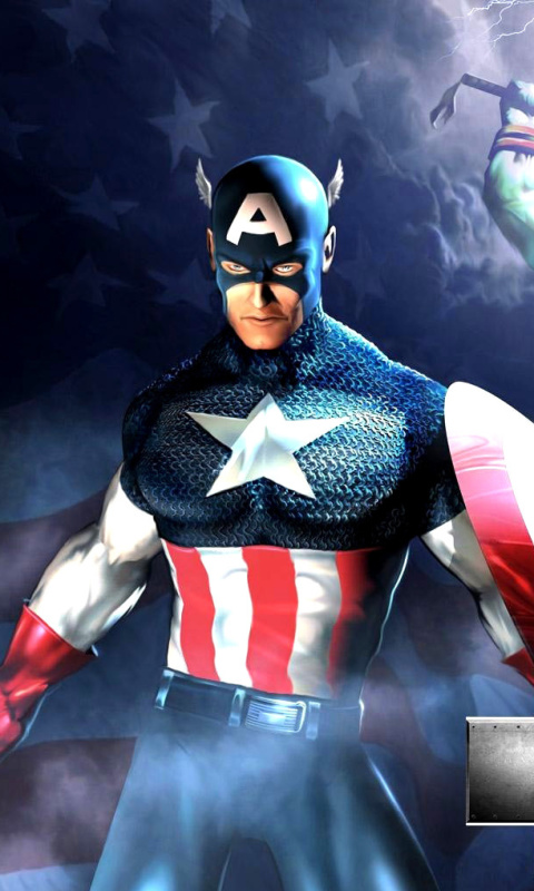 Screenshot №1 pro téma Marvel Ultimate Alliance 2 Hero 480x800