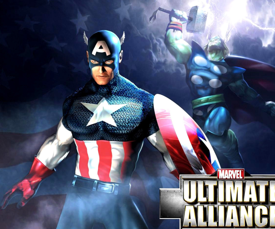 Sfondi Marvel Ultimate Alliance 2 Hero 960x800
