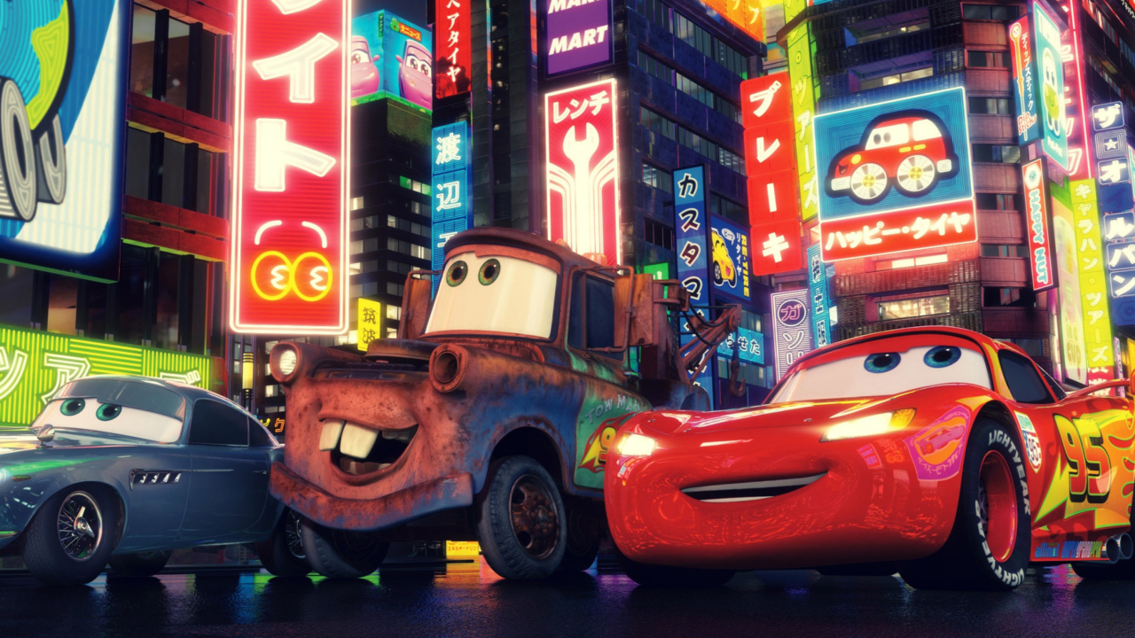 Cars The Movie wallpaper 1280x720