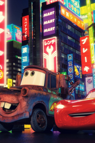 Cars The Movie screenshot #1 320x480