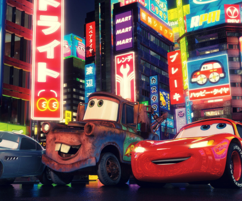 Cars The Movie wallpaper 480x400