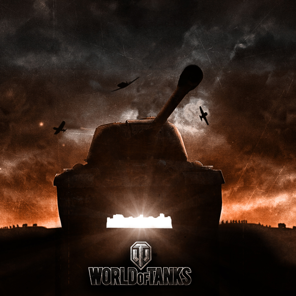 Das World Of Tanks Wallpaper 1024x1024