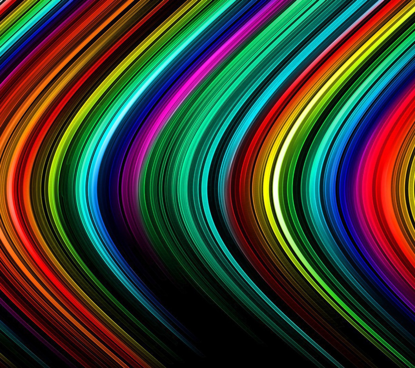 Sfondi Rainbow Lines 1440x1280