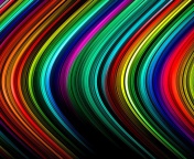 Rainbow Lines screenshot #1 176x144
