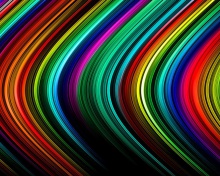 Das Rainbow Lines Wallpaper 220x176