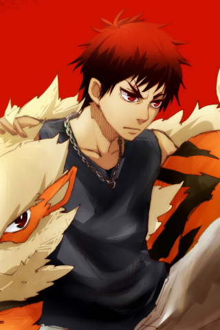 Fondo de pantalla Taiga Kagami, Kuroko no Basuke 320x480