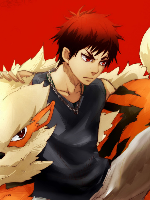 Sfondi Taiga Kagami, Kuroko no Basuke 480x640