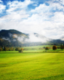 Sfondi Autumn Fog In Slovakia 128x160