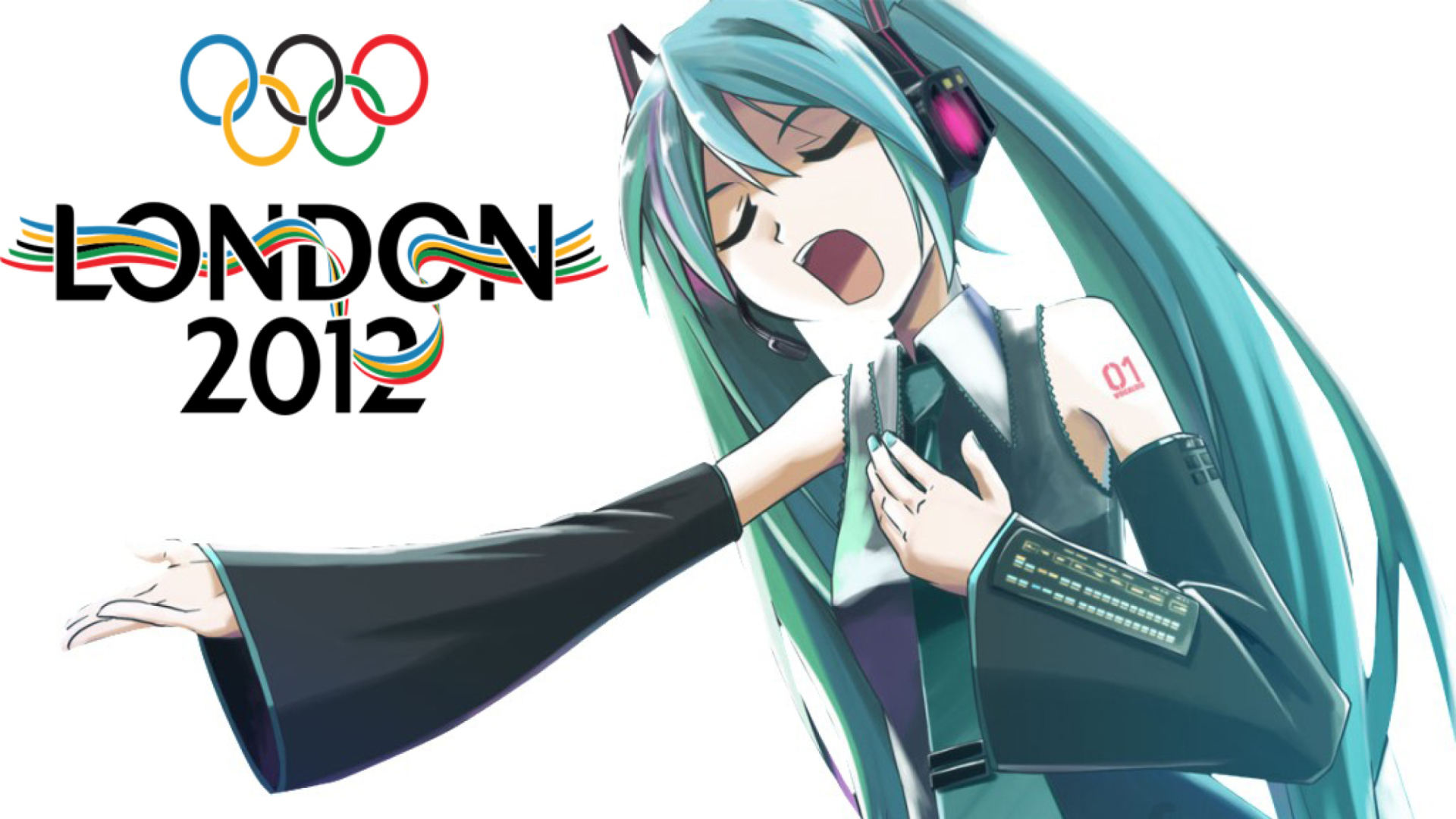 Sfondi Miku London 2012 1920x1080